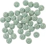 BRIGHTFUFU 50Pcs Lava Stone Aroma Diffuser Beads Fragrance for Car Home and Office Air Freshening Stone Diffuser for Enhancing Environment and Reducing Fatigue
