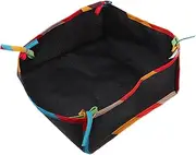 LRXIYODE Stroller Organizer Mesh Net Storage Bag Pushchair Hanging Basket for Essentials Groceries Lightweight Pram Accessory for Convenient Travel and Outdoor Use