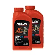 2 x Nulon X-PRO 15W-50 Street & Track Engine Oil 1L XPR15W50-1 Ref SYN15W50-1