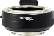 Monster Adapter LA-FE1 Auto Focus Compatible with Nikon F Mount Lens to Sony FE Camera