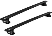 Thule Roof Bars Evo Fix Point Wingbar Evo Black for VW Crafter Van