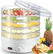 5-Tier Food Dehydrator – Electric Fruit & Meat Dryer with Adjustable Temperature Control, Multifunctional Kitchen Dehydrator for Pet Jerky, Snacks, Vegetables & Meat