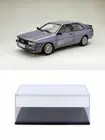 DIECAST CAR W/DISPLAY CASE 1983 AUDI QUATTRO COUPE PURPLE SUN STAR 4163 1/18
