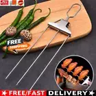 3 Way Grill Skewers Shrimp Skewers Stainless Steel Grilling Sticks Bbq Kebab WZ