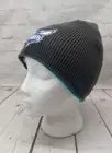 Charlotte Hornets Knit Hat Reversible Beanie New Era Logo Gray & Teal OSFM