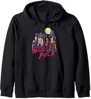 [Disney] Zombies Wolf Pack Full Moon Group Poster Zip Hoodie