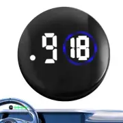 Car Dashboard Clock Mini Tiny Small Analog Clock Watch Waterproof For Vehicle