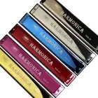 Miwayer 24 Holes Professional Harmonica, Metal Harmonica Key of C With Case, Mou