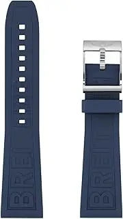 [KAVJU] 22mm 24mm Rubber Watchband For Breitling Watchbands For AVENGER NAVITIMER WORLD Rubber Waterproof Soft Watch Strap With Buckle