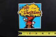 Clyde Singleton Strangelove Skateboards OG Z61A Vintage Skateboarding STICKER