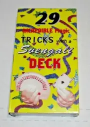 29 INCREDIBLE TRICKS WITH A SVENGALI DECK VHS NEW SEALED