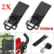 Baby Stroller Accessories Pram Hanger Strap Pushchair Bottle Bag Hooks AU stock