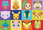 Buffalo Games - Pokemon - Kids Pokemon - Multipack for Adults Challenging Puzzle Perfect for Game Nights - Finished Size Varied