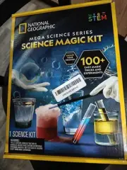WN12-National Geographic Science Magic Kit Mega Science Series 100+ Magic Tricks