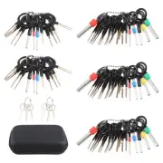 82PCS Terminal Extractor Removal Tool Kit Depinning Key Tool Set for Car4950