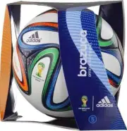 Brazuca Official Match Ball World Cup 2014 Brazil Size 5 Soccer Adidas Soccers