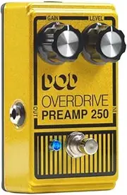 DIGITECH DOD-250 OVERDRIVE PREAMP TRUE BYPASS LED