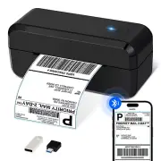 POPOBUY Thermal Shipping Label Printer Bluetooth Printer for UPS USPS FedEx 4x6