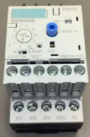 SIEMENS SIRIUS 3RT1017-1HB41 contactor, 3RB2016-1SB0 Overload Relay (B62)