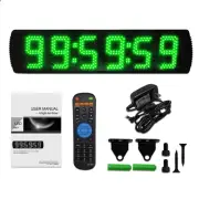 Ganxin 5 Inch 6-Digit LED Race Timing Clock, Running Event Gym Timer Clock fo...