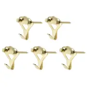 Picture Hangers, Photo Frame Hanging Hooks Kit with Nails, Holds 99 lbs, 5Pcs