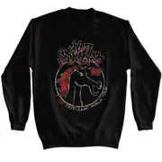Bill and Ted Wyld Stallyns Tour Black Sweatshirt CrewneckHoodie sweatshirt