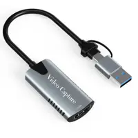 在飛比找ETMall東森購物網優惠-錄影直播輕鬆搞定 HDMI-TYPE-C USB 1080P