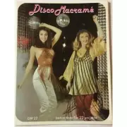Disco Macrame Vintage Pattern Book Scarves Halter Top Belt Purse