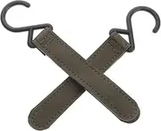 Abaodam 2pcs Stroller Hooks for Stroller Storage Clips for Organizing Bags and Accessories Lightweight Compact Design