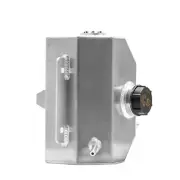 Aluminum Coolant Recovery Overflow Expansion Tank Can Fit 15-18 Ford Mustang AU.