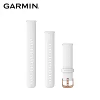 在飛比找博客來優惠-GARMIN VEUN 2/2S 替換錶帶 18mm,白色矽