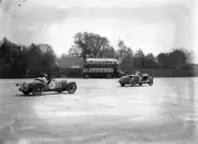 R C Gallop Leon Cushman, Aston Martin 1931 Motor Racing Old Photo 1