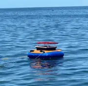 Hookah Diving Dive Float raft with protective bottom cover. A MUST HAVE