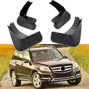 Car Mud Flaps Splash Guards Fender Mudguard for 2013-2015 Mercedes for Benz Glk-Class W O Running Boards (No Sport Package)