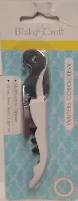 Waiters Corkscrew by Blake & Croft Wine / Beer bottle Opener Color: White