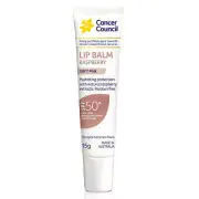 Cancer Council SPF 50+ Raspberry Lip Balm