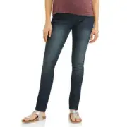 Oh! Mamma Jeans Pant Women's Size 1X Wash Maternity Skinny Dark Wash Demin