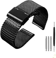 [BMGHXFAR] 24mm Bracelet Fit For Casio Fit For G-SHOCK PRG-600YB/PRG-650/PRW-6600 GA2000 Stainless Steel Strap Metal Folding Buckle Wrist Watch Band