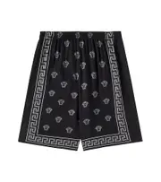 [Versace Kids] Versace Kids Medusa bandana shorts Y 14 black