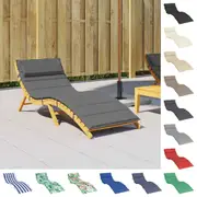 Sun Lounger Cushion Outdoor Cushion Lounge Seat Cushion Oxford Fabric vidaXL