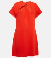 [Stella McCartney] Stella McCartney Keyhole minidress AU 14 red