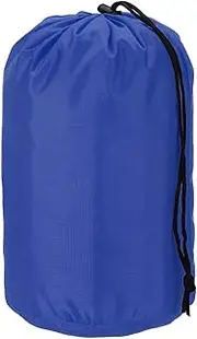 uxcell Stuff Sack, Nylon Waterproof Storage Sacks Portable Drawstring Dry Stuff Bag Gear Organization with Toggle, 4x8Inch Fit for Backpacking Camping Traveling Hiking(Dark Blue)