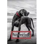 PASSWORD BOOK: LOVELY DESIGN WITH THIS CUTE DOG, BEST WAY TO TRACK WEBSITE, USERNAME, PASSWORD AND EASILY TABBED IN ALPHABETICAL ORDE