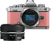 Nikon Z fc Mirrorless Camera (Coral Pink) + NIKKOR Z 28mm f/2.8 Lens Kit