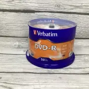 Verbatim AZO DVD-R 16X 4.7GB Branded Logo 50 Pack Blank DVDs