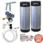 SUPERIOR Twin Keg Set Pluto Gun Beer home brew keg kit system