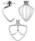 KitchenAid KSM154GBQ3BW0 Mixer Hook Beater Whip Stainless Steel Set
