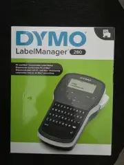 Dymo Label Manager 280 Rechargable - Black + Free Tapes