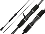 LLEIIshen Lure Fishing Jigging Rod Ultralight Octopus Casting Rods 2 Sections Super Strong Fast Action for Small Fish Light Game Fishing/1754