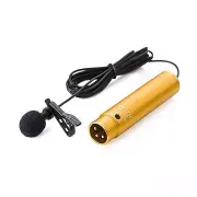 Movo LV-6 Pro Grade Omnidirectional XLR Lavalier Condenser Microphone